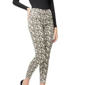 Good American Snake Print Skinny Jeans